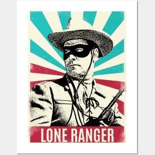 Vintage Retro The Lone Ranger Posters and Art